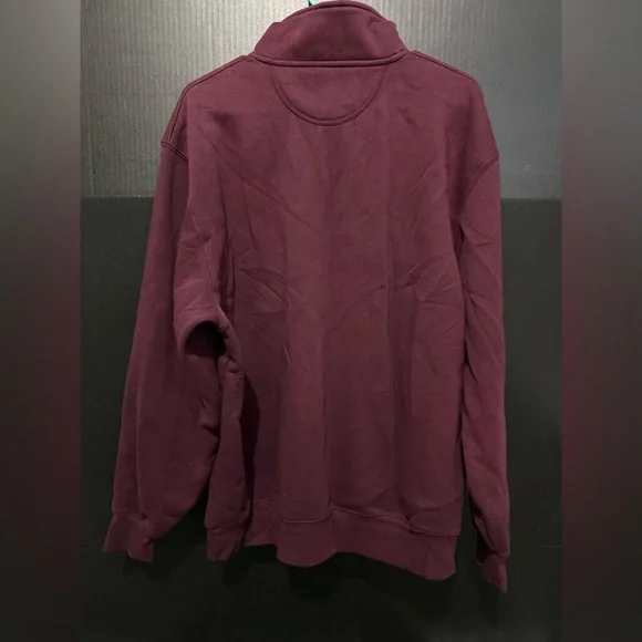 🎋Blue 84 Minnesota Golden Gophers Mock Neck Quarter-Zip Sweatshirt - Picture 8 of 10